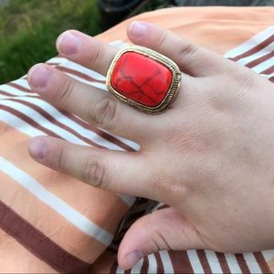 🔸Chunky Red Ring 🔸